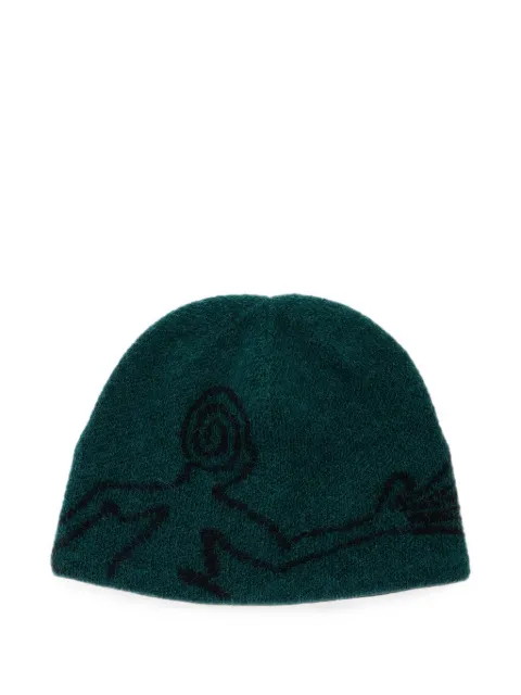 Hiking Patrol Exploration graphic-knit beanie hat