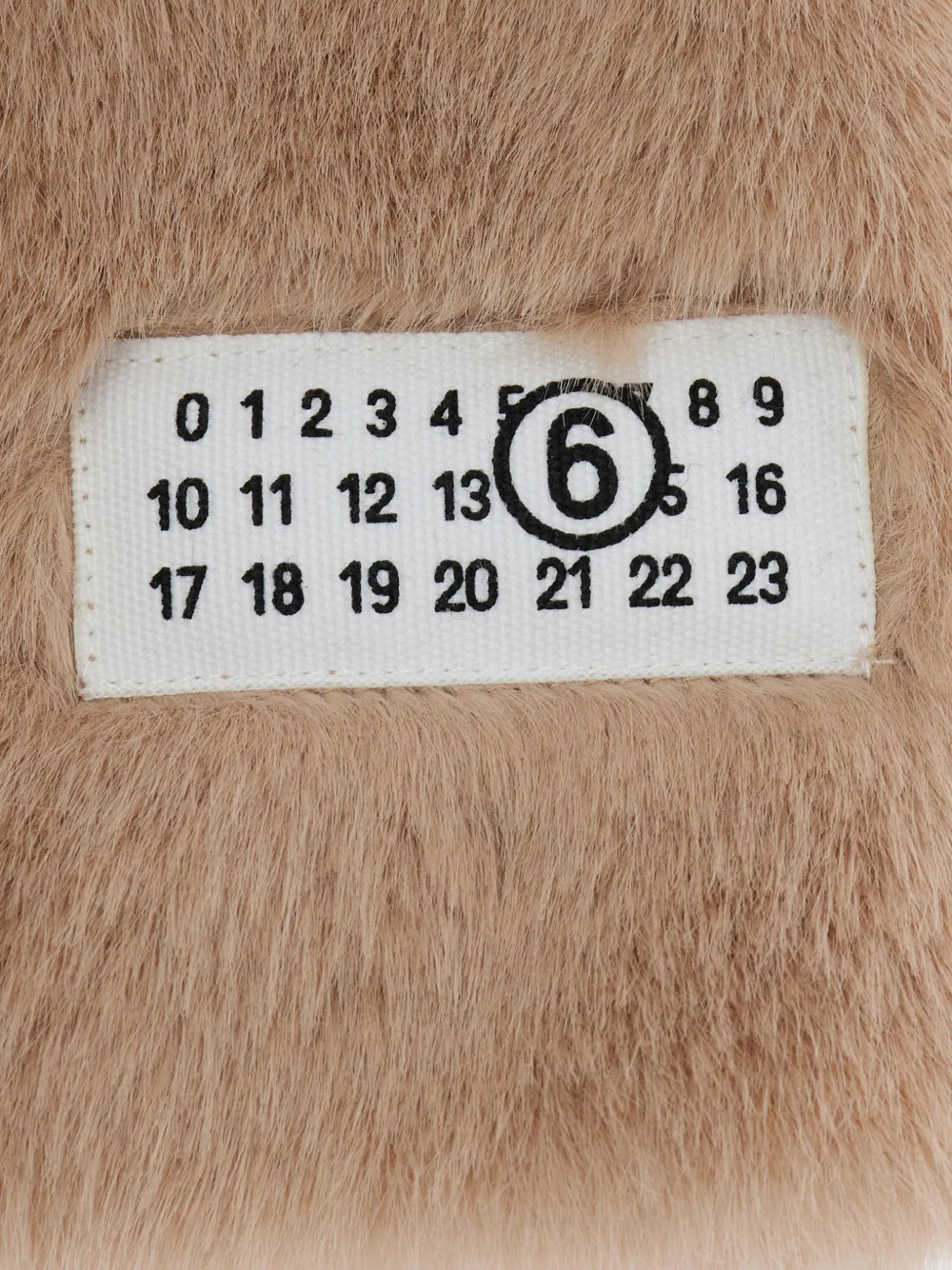 MM6 Maison Margiela Kids Jack met logopatch Bruin