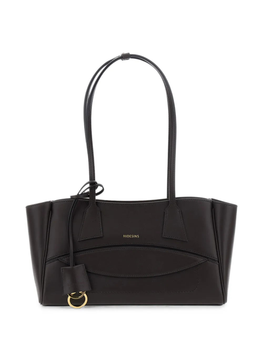 HIDESINS logo-print shoulder bag - Marrone