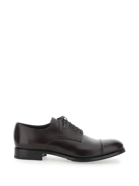 Lidfort cap-toe lace-up shoes