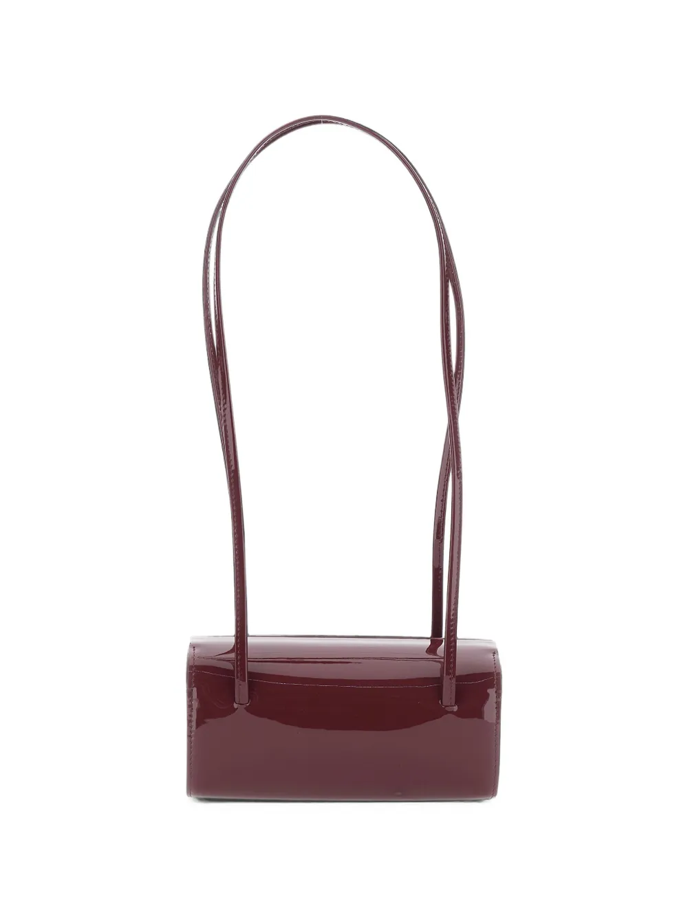 Fane Mie Patent Leather Mini Bag In Red