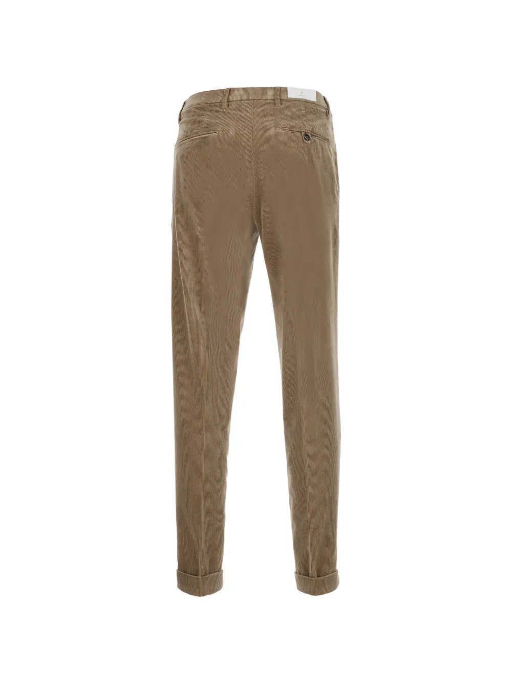 michael coal Ribfluwelen plooibroek Beige