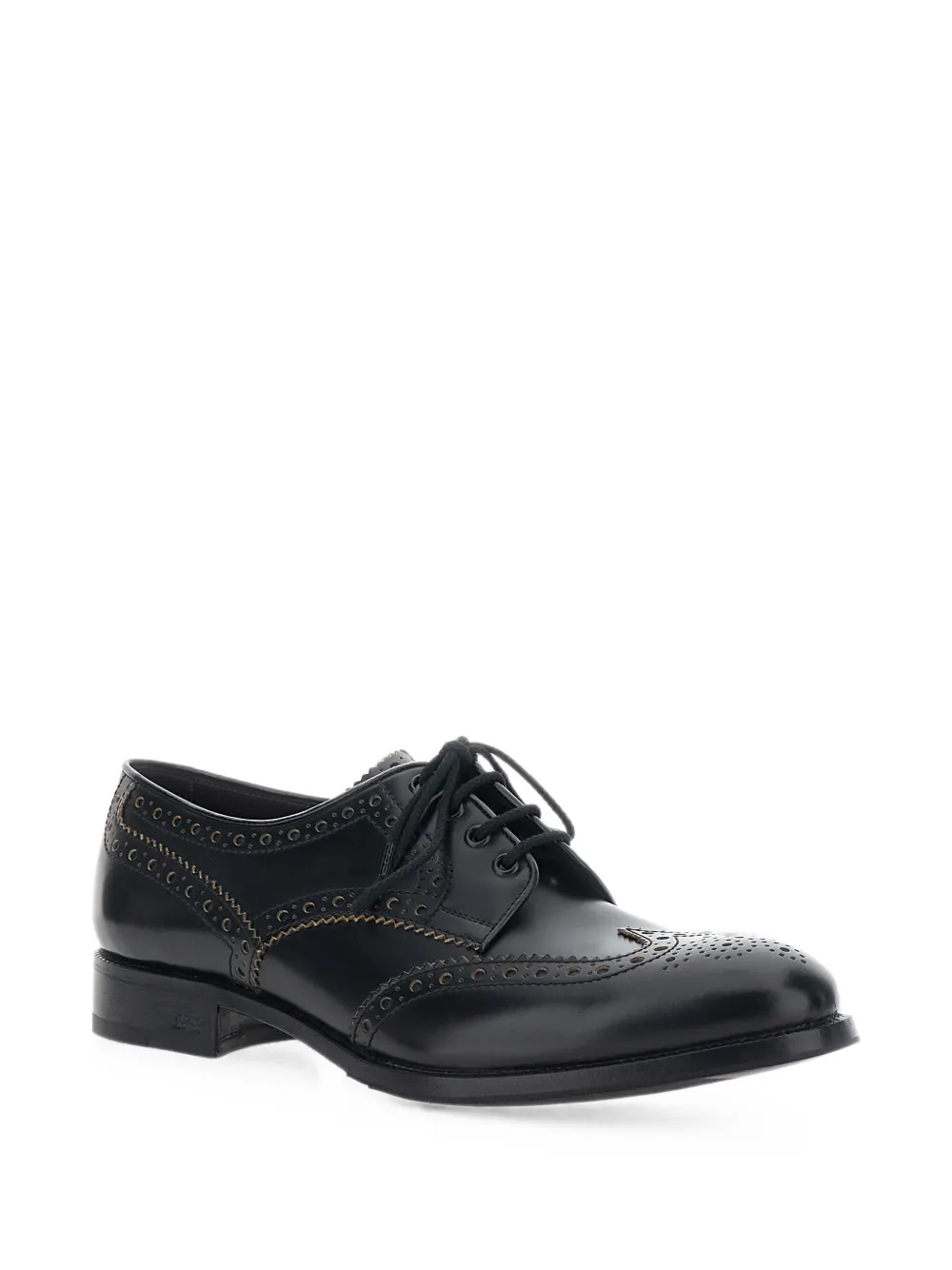 Lidfort Derby veterschoenen Zwart