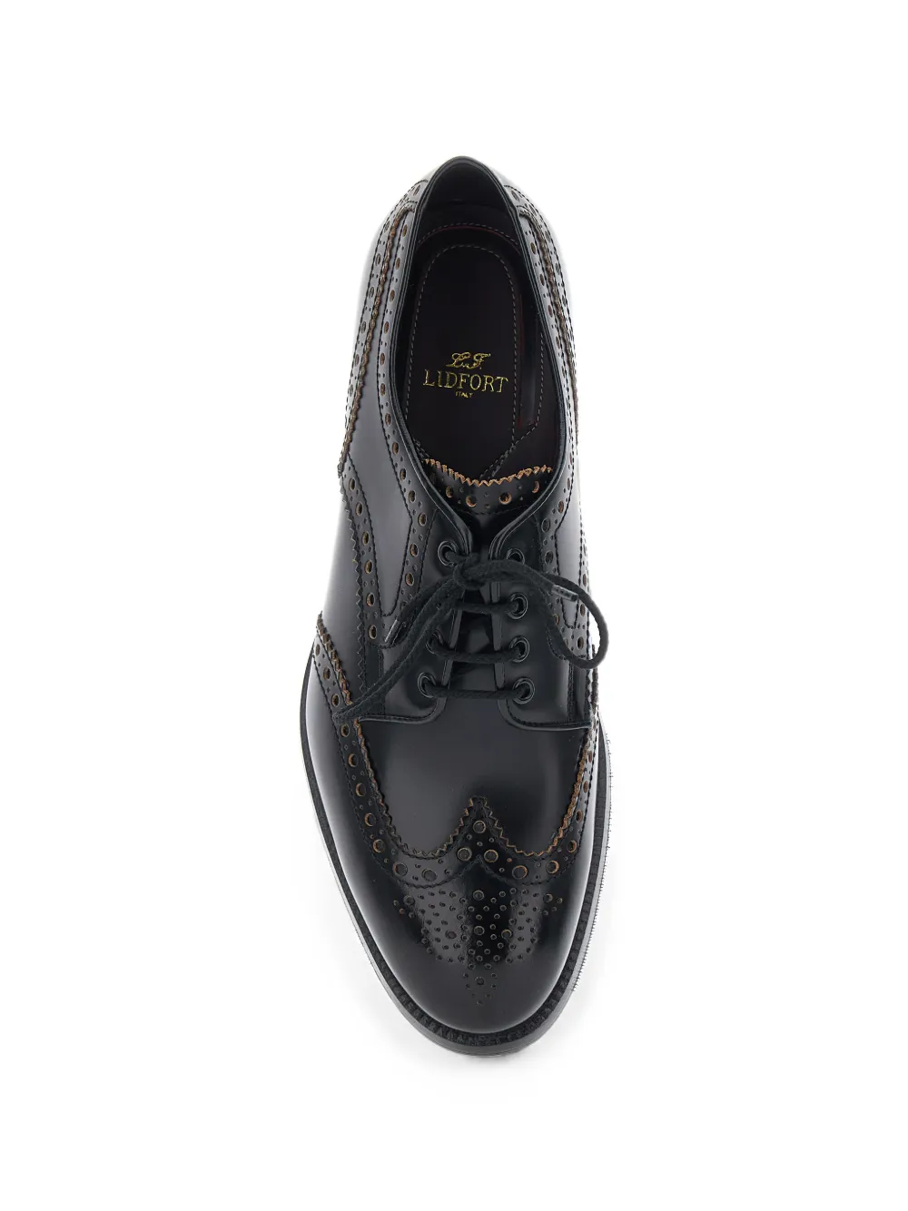 Lidfort Derby veterschoenen Zwart