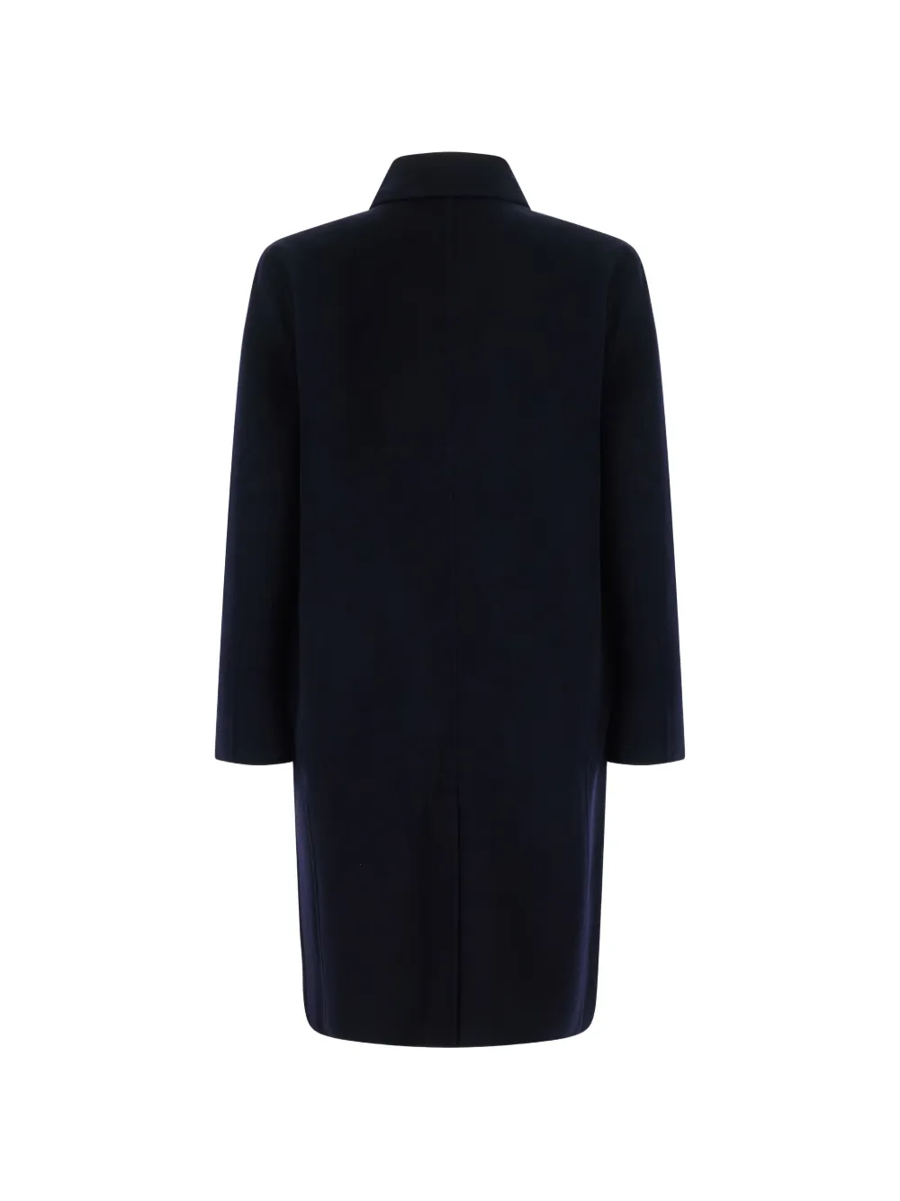 Low Brand single-breasted notched-lapel coat Blauw