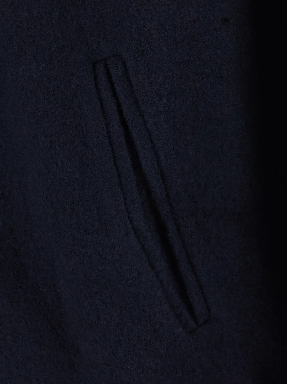 NN07 Vest met hoge hals Blauw