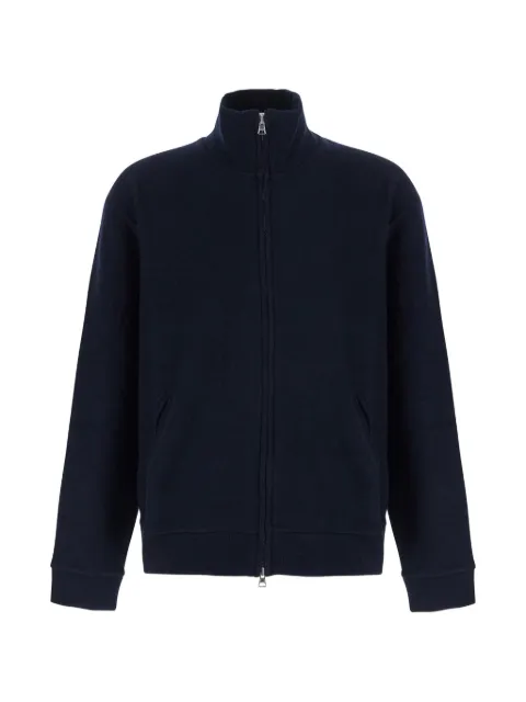 NN07 zip-up high-neck cardigan