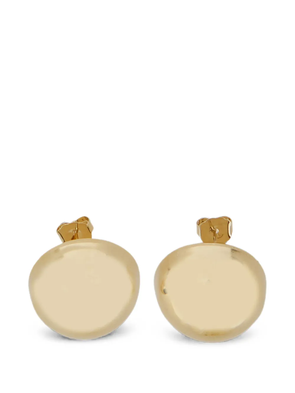 Semicouture Kaley domed-design earrings - Gold