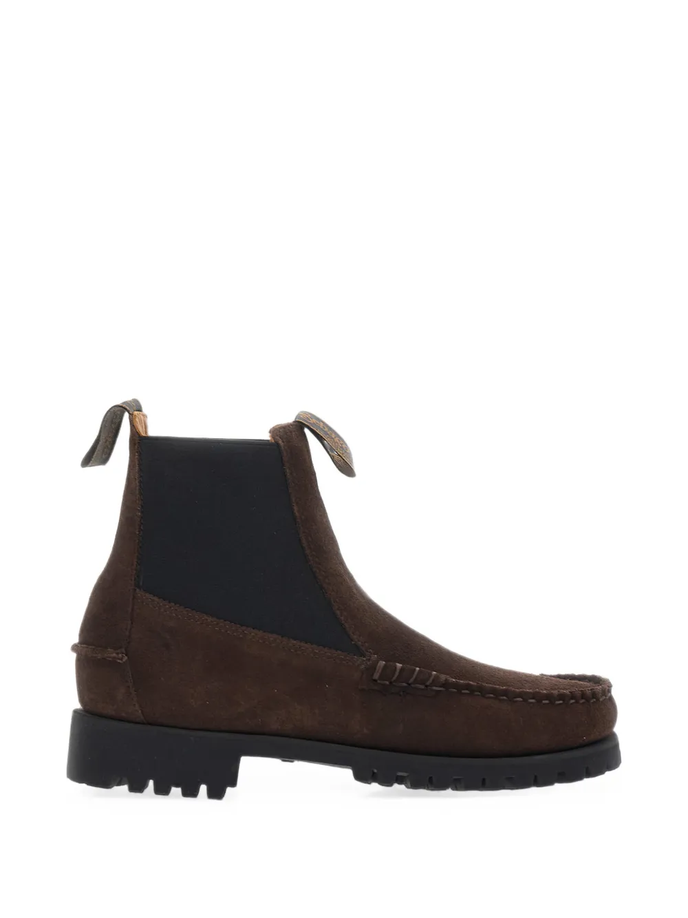 Sebago Calliope Suede Chelsea Boots In Burgundy