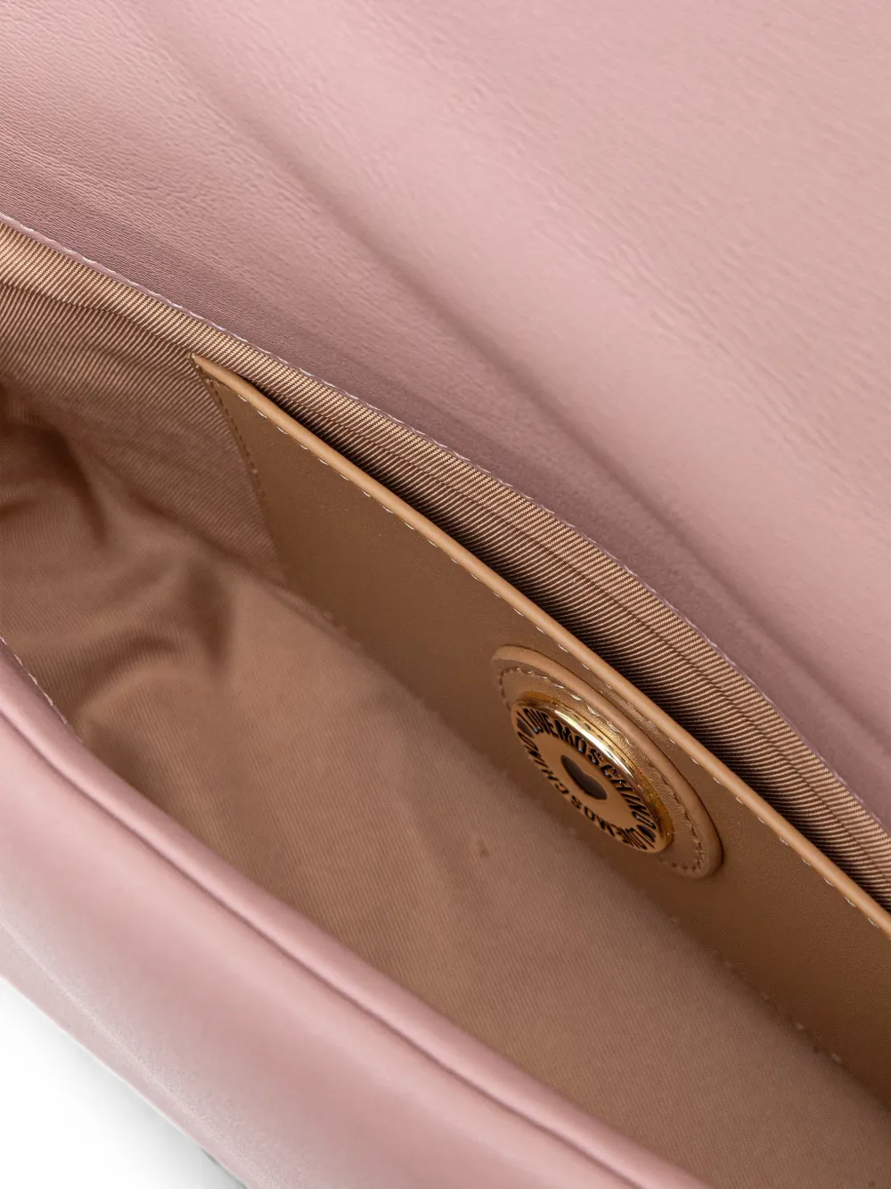 Love Moschino Heuptas met logoplakkaat Roze