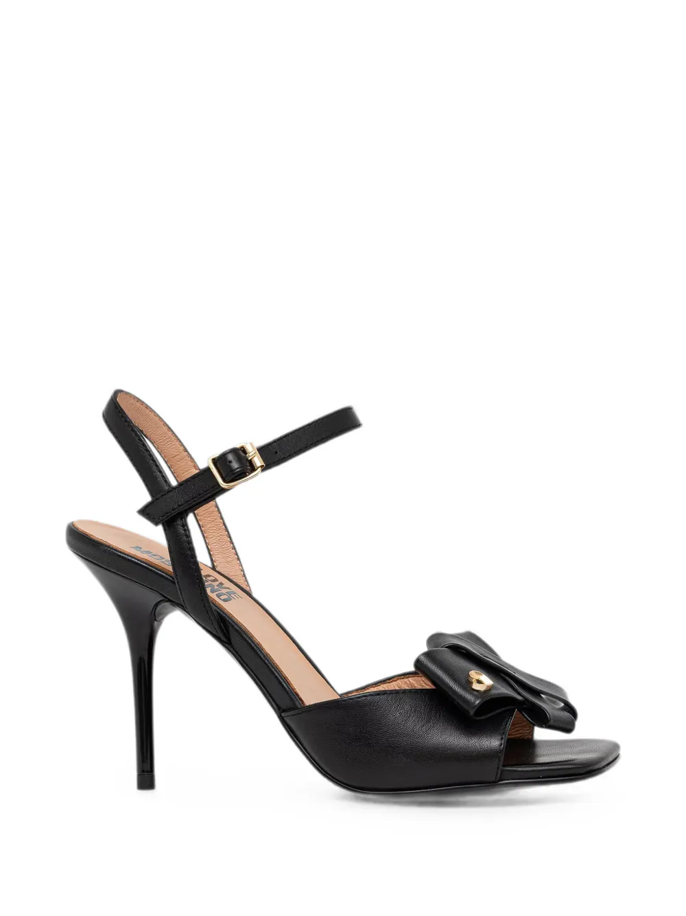 Love Moschino bow-detail buckle-fastening sandals - Nero