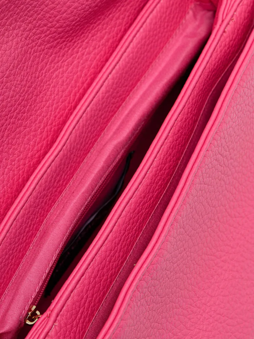 Lola Casademunt shopper met geknoopt handvat en logoplakkaat Roze