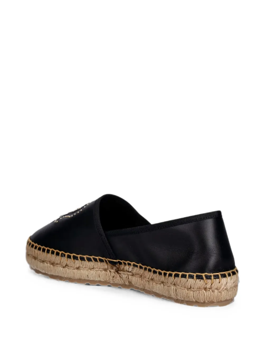 Love Moschino Espadrilles verfraaid met studs Zwart