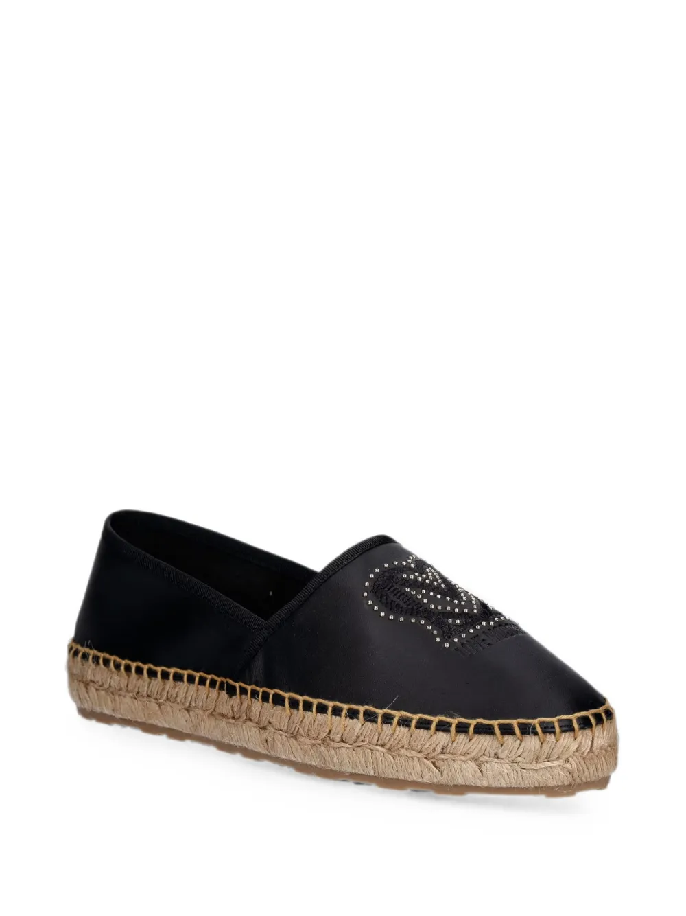 Love Moschino Espadrilles verfraaid met studs Zwart