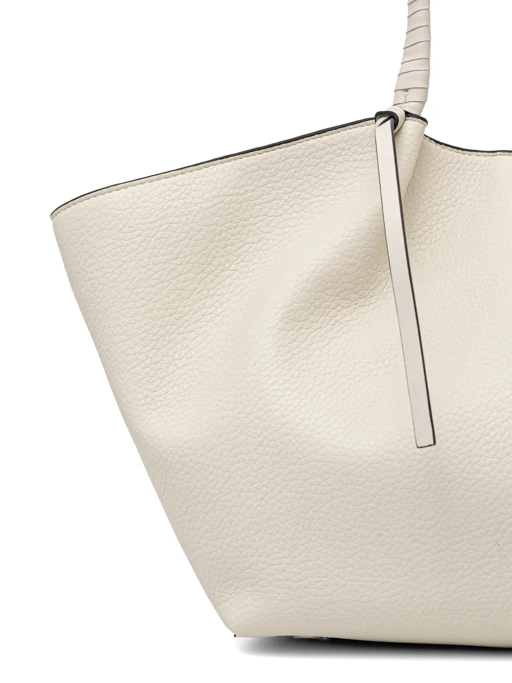 Lola Casademunt Shopper met gevlochten detail Wit