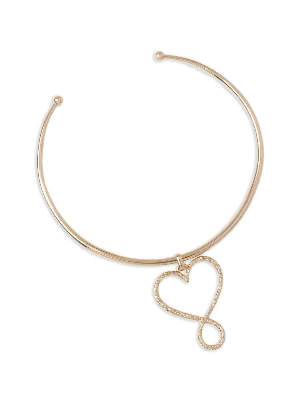 Lola Casademunt heart-pendant necklace - Oro