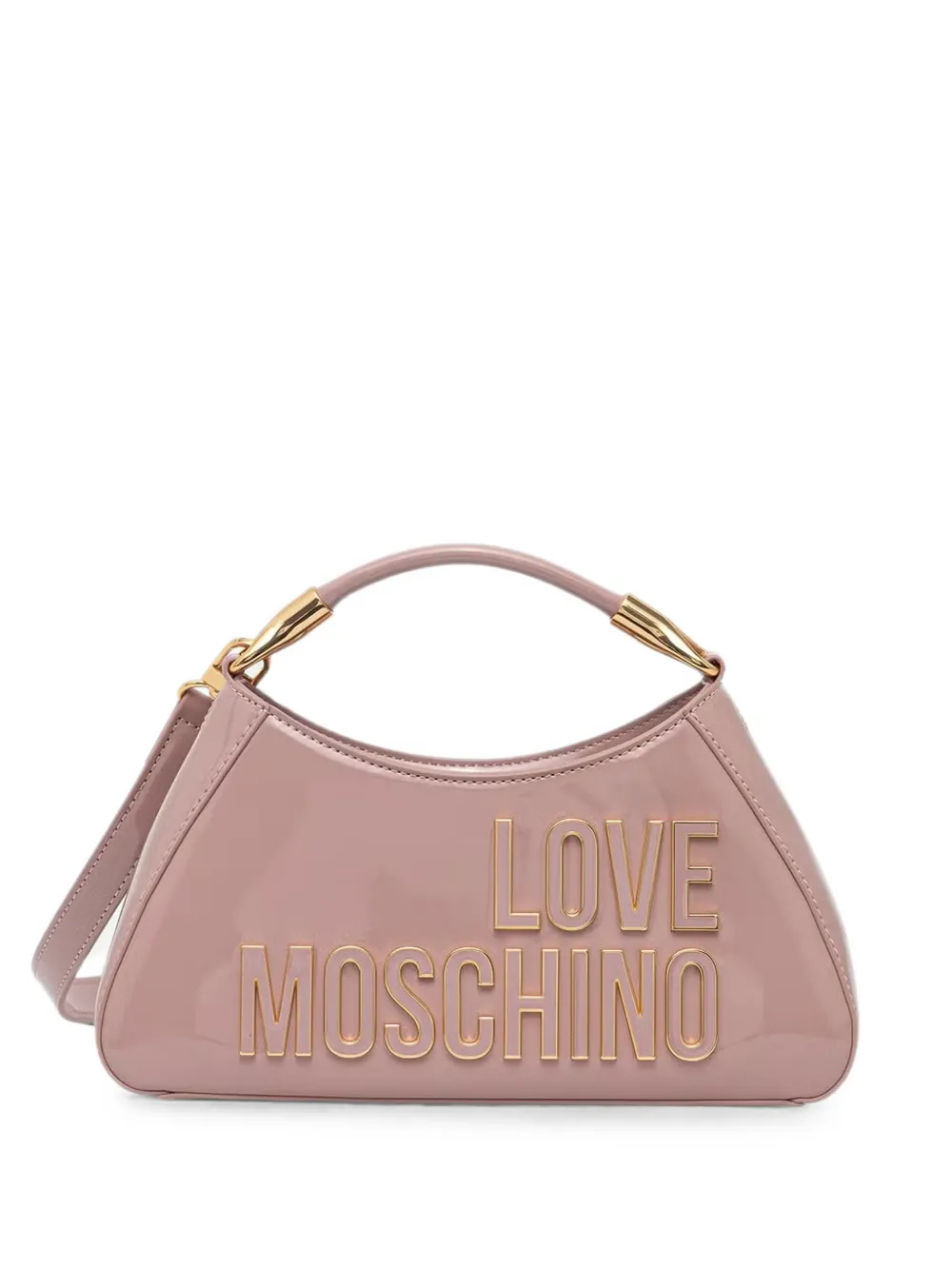 Love Moschino logo-lettering tote bag - Rosa