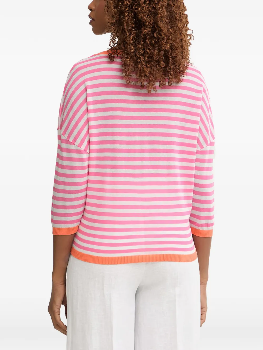 Lola Casademunt Sweater met boothals Roze