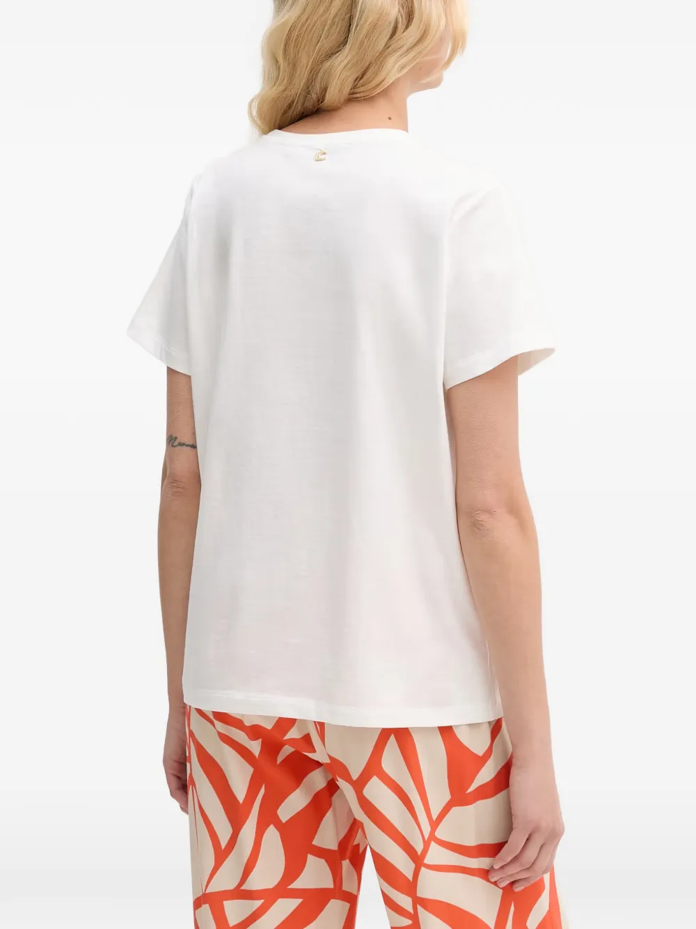 Lola Casademunt T-shirt met grafische print Wit