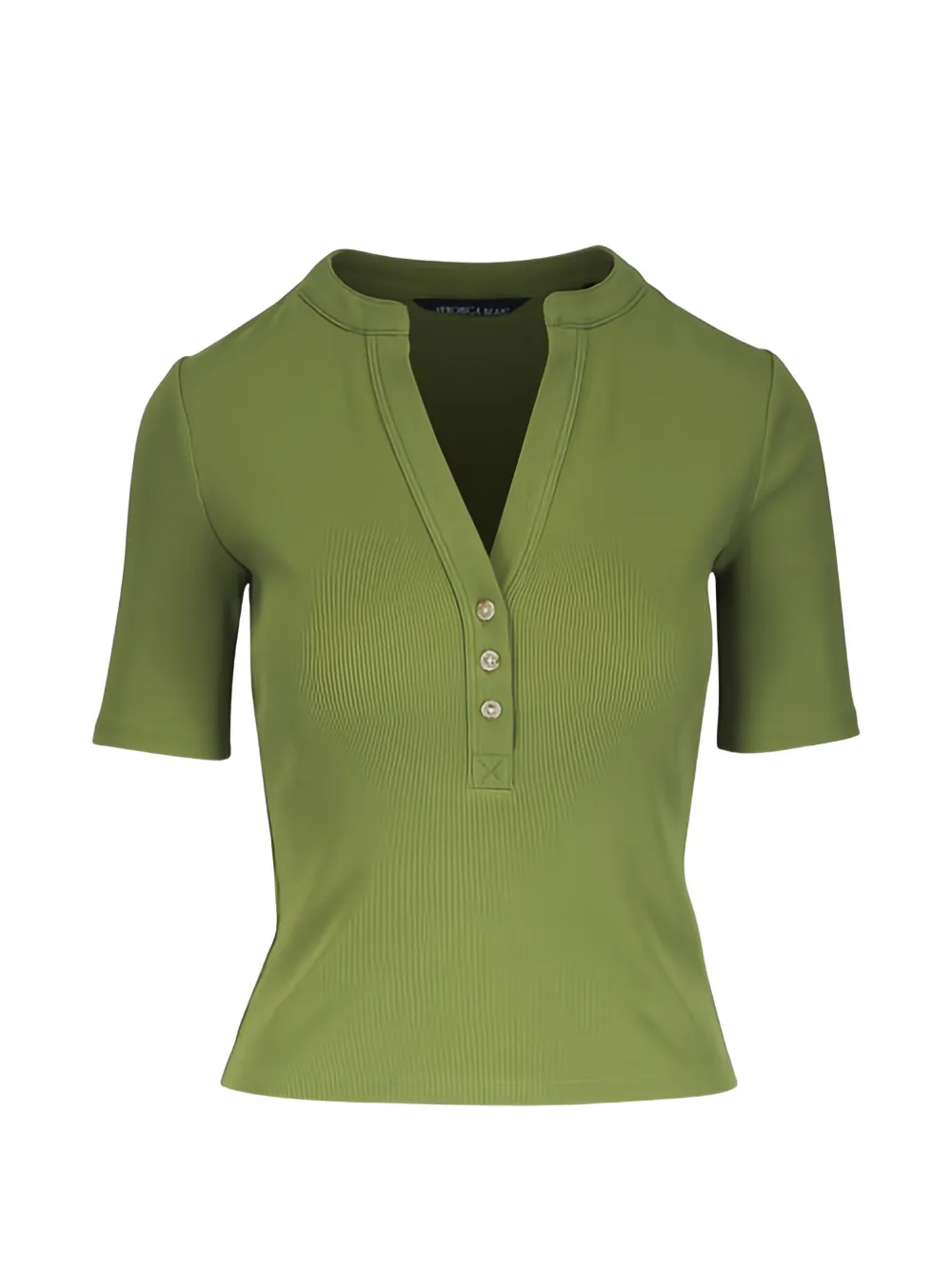 Veronica Beard Reubian Cactus Henley top - Grün