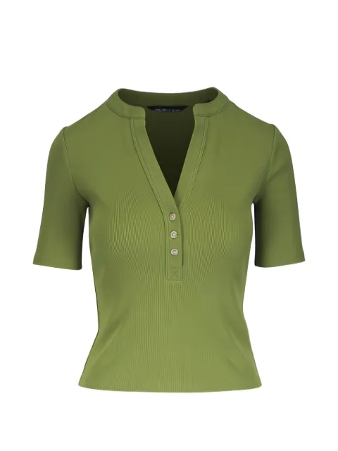 Veronica Beard Reubian Cactus Henley top