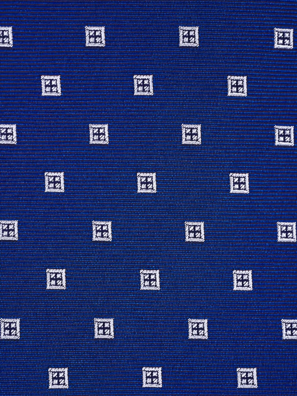 Kiton Stropdas met geometrische print Blauw