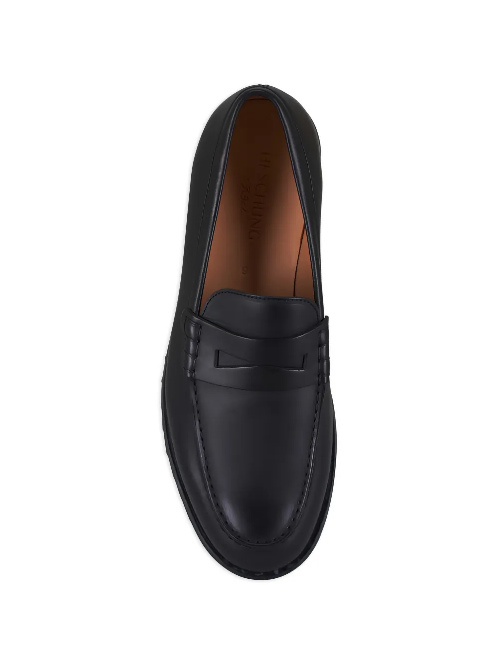 Heschung Leren loafers Zwart