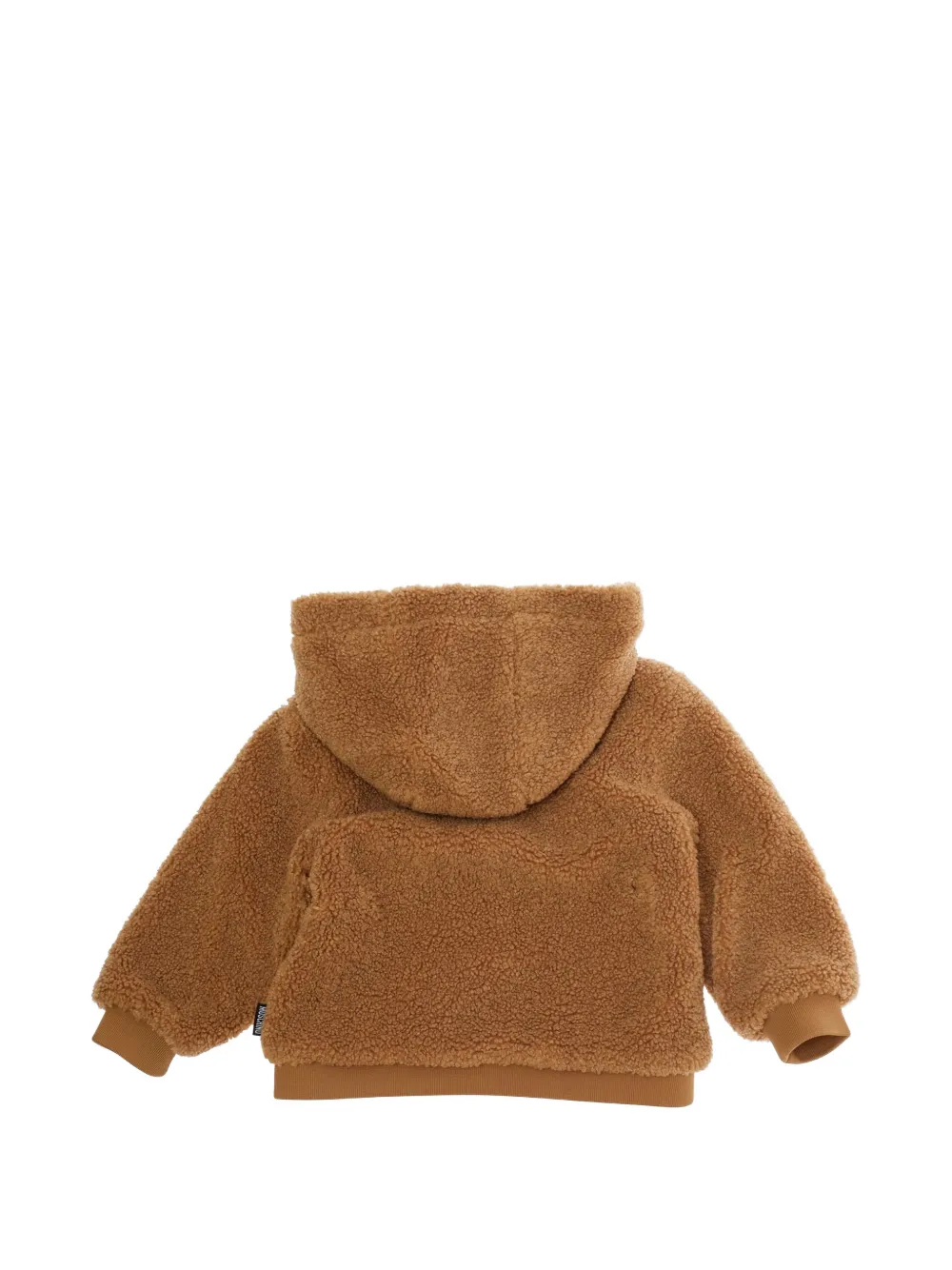 Moschino Kids Jack van imitatielammy met Teddy Bear-patch Bruin