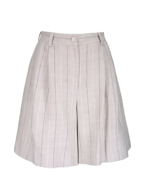 Antonelli pinstripe-pattern pleated shorts