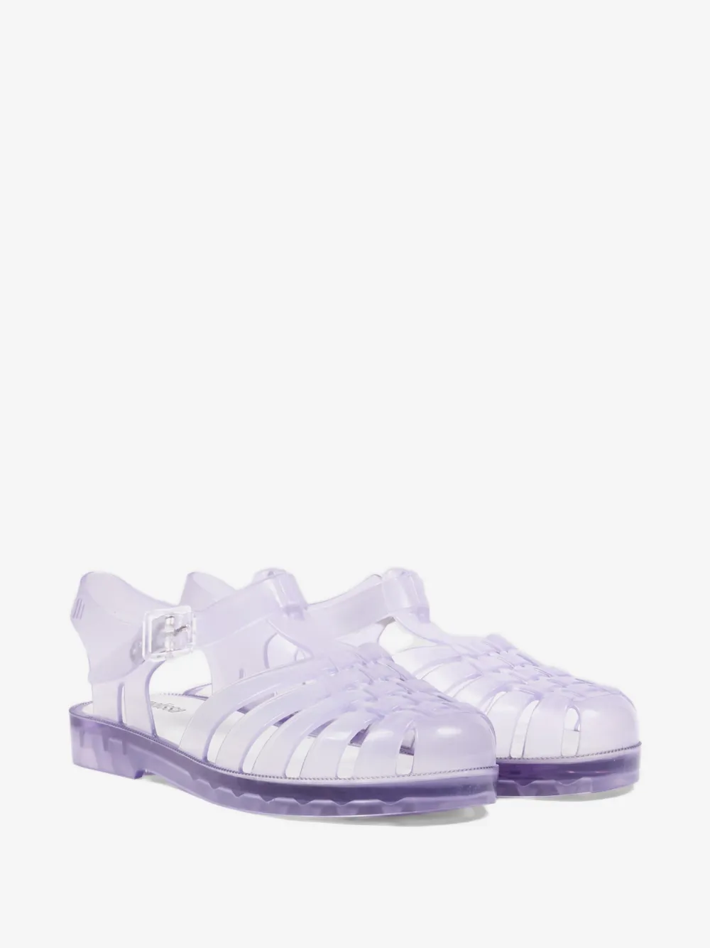 Mini Melissa caged sandals | White | Image 1