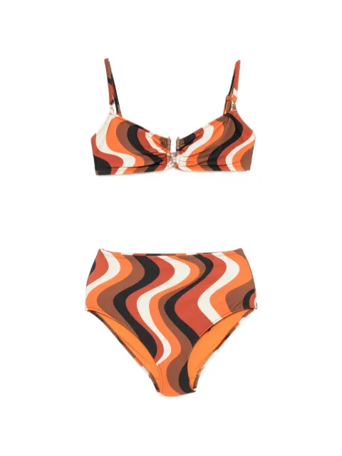 DAZE DAYZ sunset-wave u-ring bikini