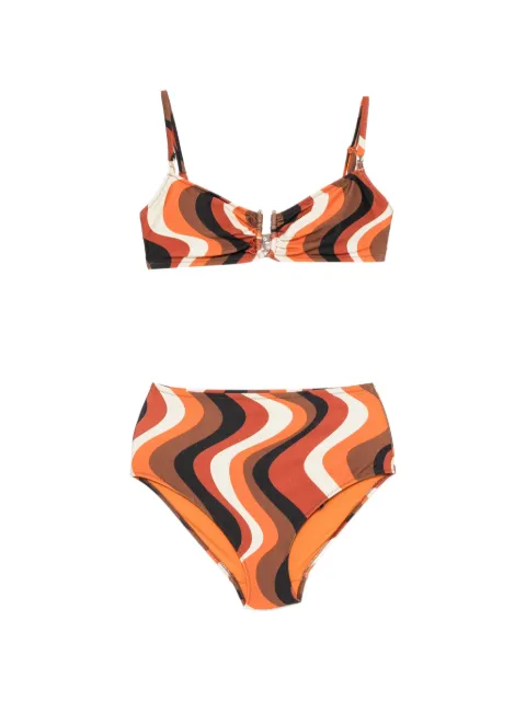 DAZE DAYZ bikini Sunset Wave con anilla en U