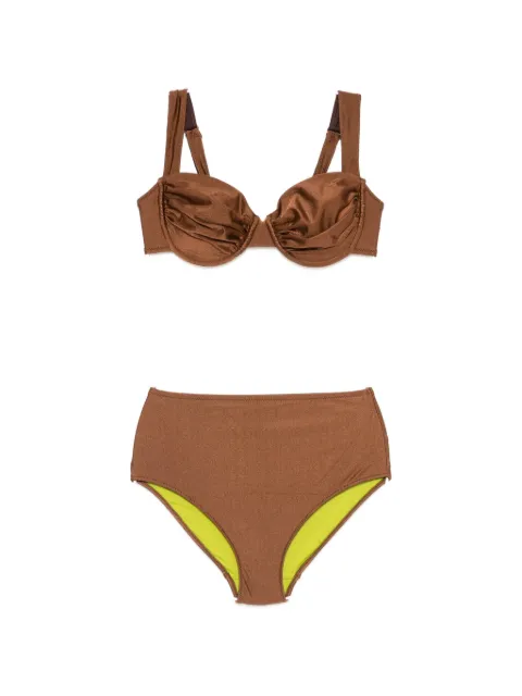 DAZE DAYZ underwired ruched bikini