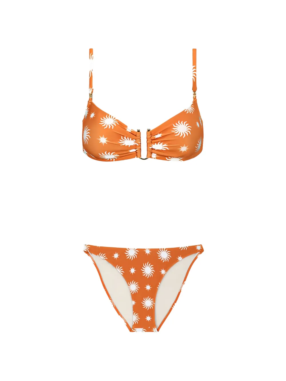 DAZE DAYZ Soleil sun-print bikini - Arancione