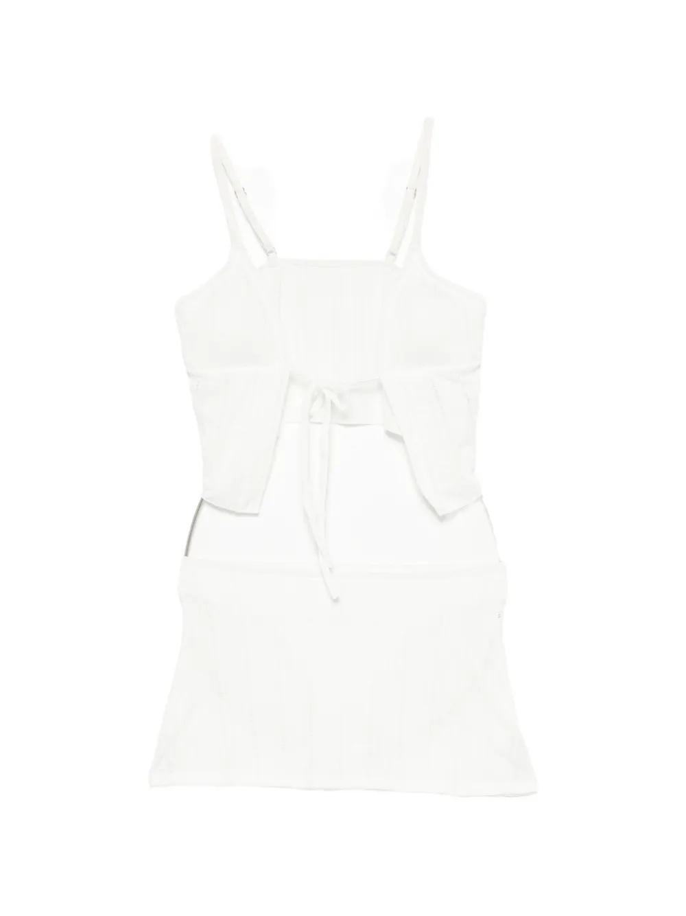 5PENING jacquarded swimwear - Bianco