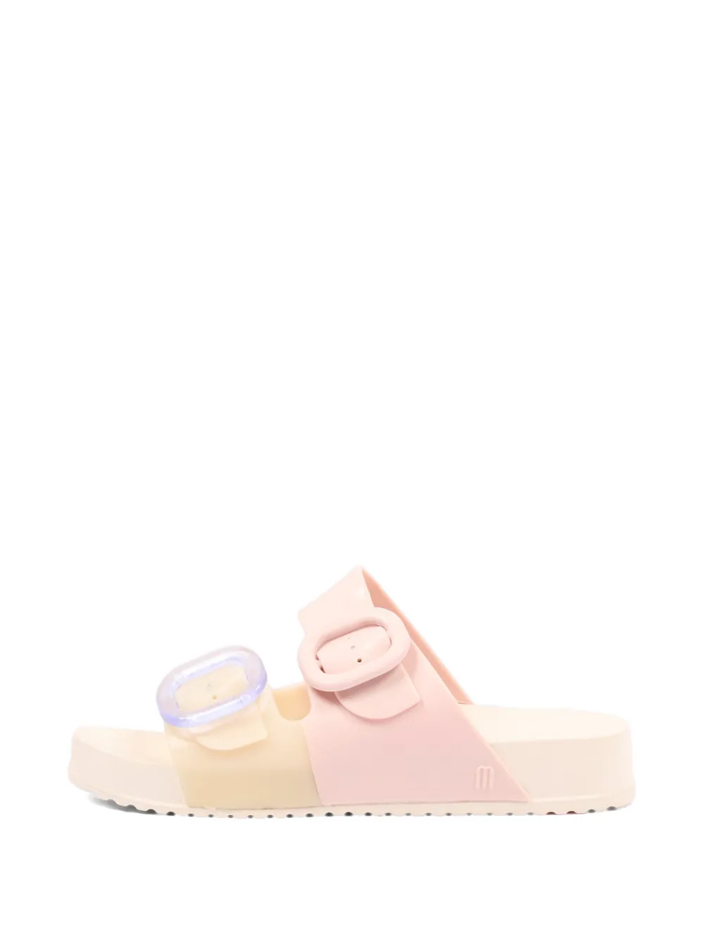 Mini Melissa buckle-fastening sandals Beige