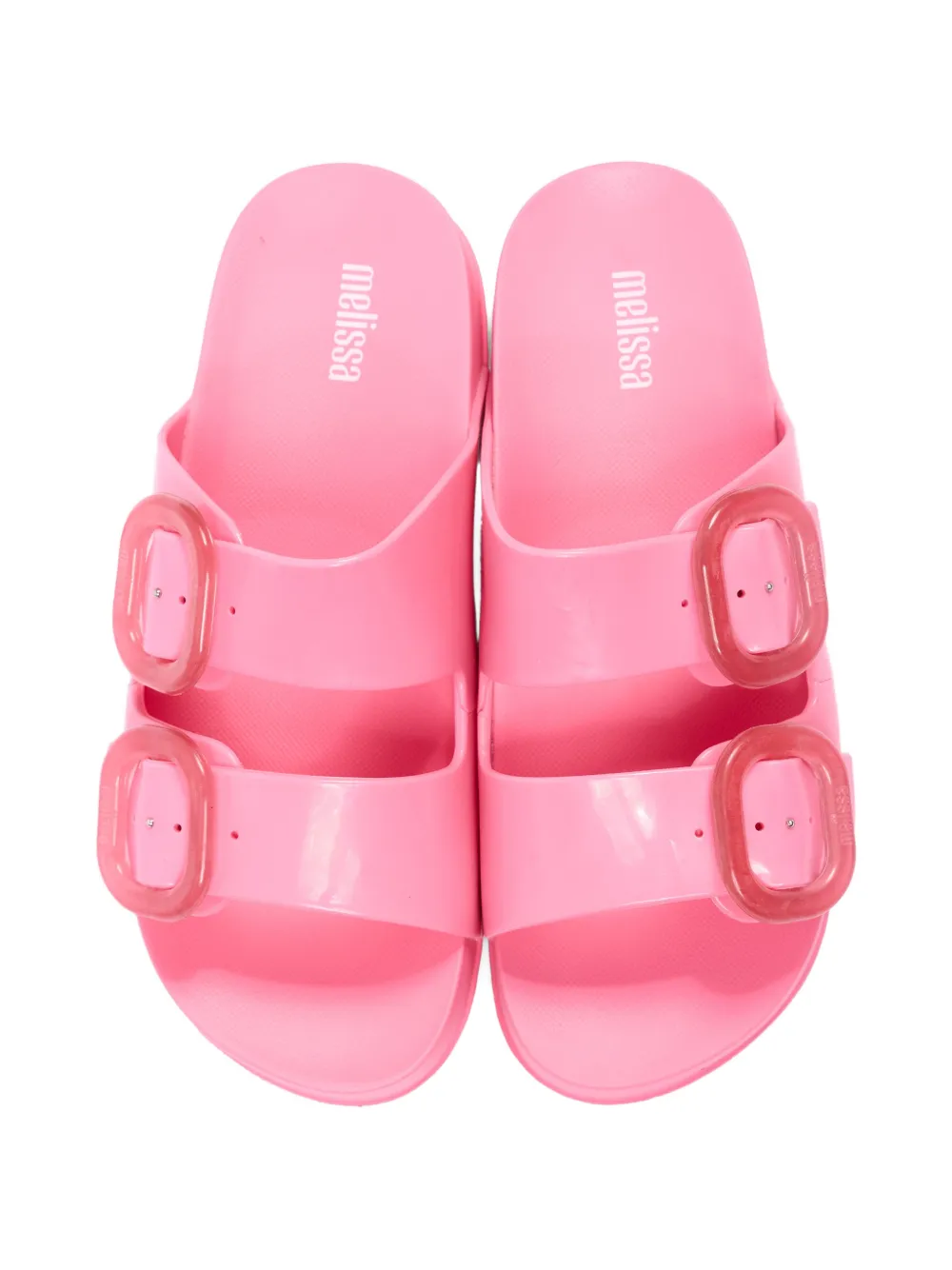 Mini Melissa buckle-detail sandals Roze