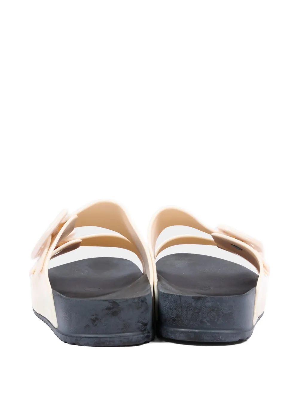 Mini Melissa buckle-fastening sandals Zwart