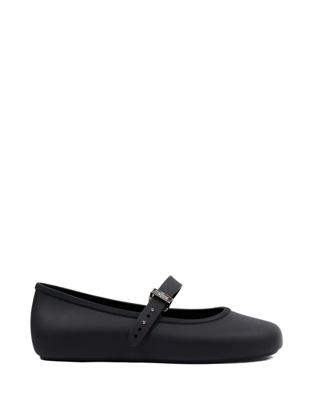 Mini Melissa buckle-fastening ballet flats Zwart