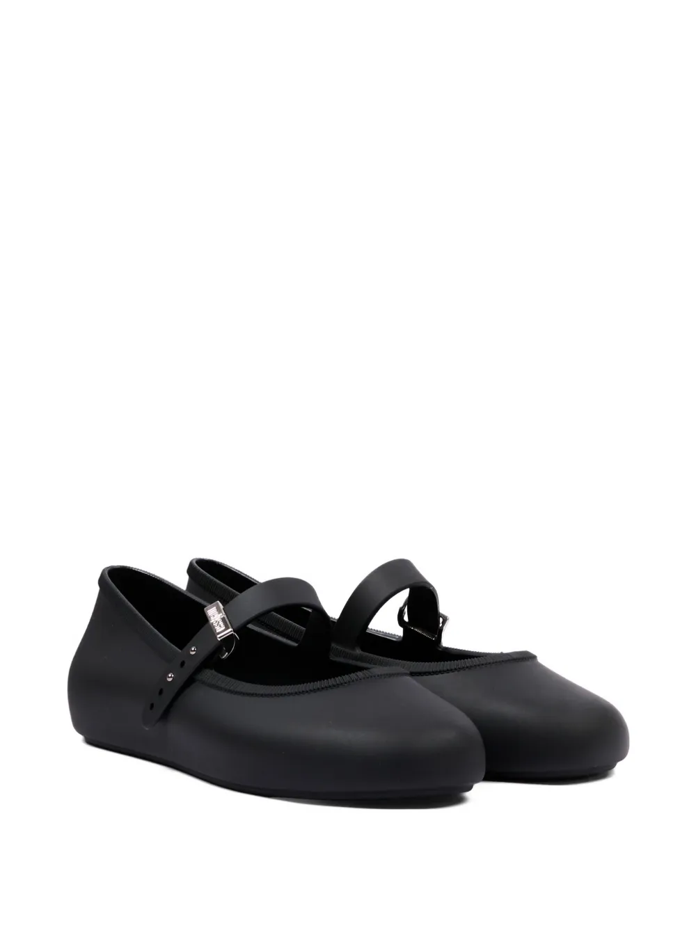 Mini Melissa buckle-fastening ballet flats - Nero