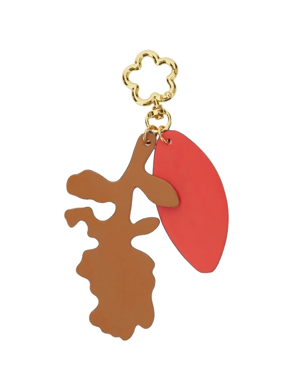 Marni Kids Sleutelhanger met bloemenhanger Rood
