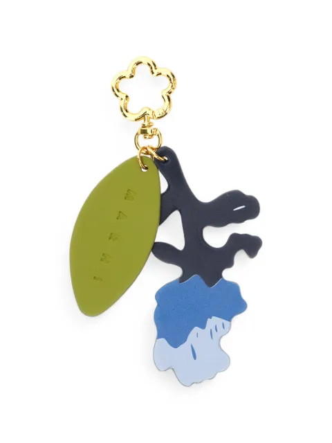 Marni Kids logo-debossed floral keyring