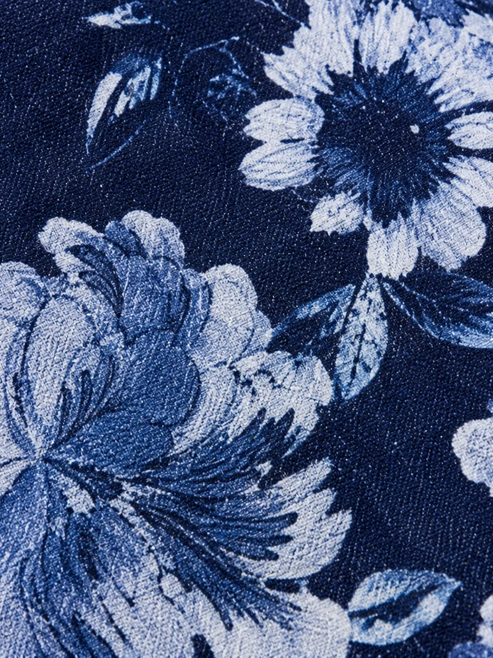  Michael Coal Pantalones Con Estampado Floral - Azul 