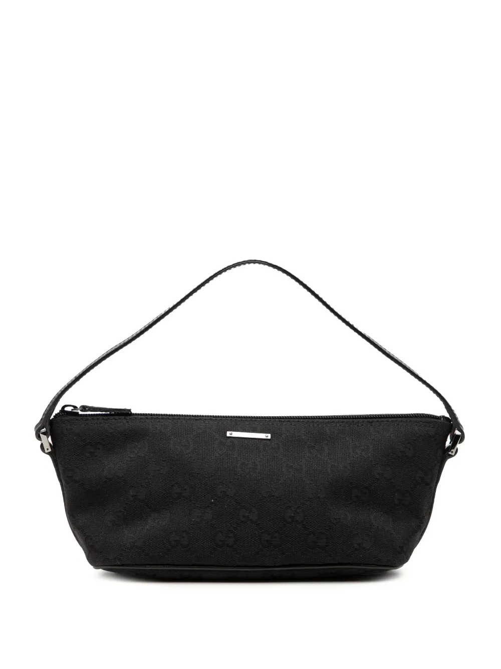 Gucci Pre-Owned 2000-2015 GG Canvas Boat shoulder bag - Nero