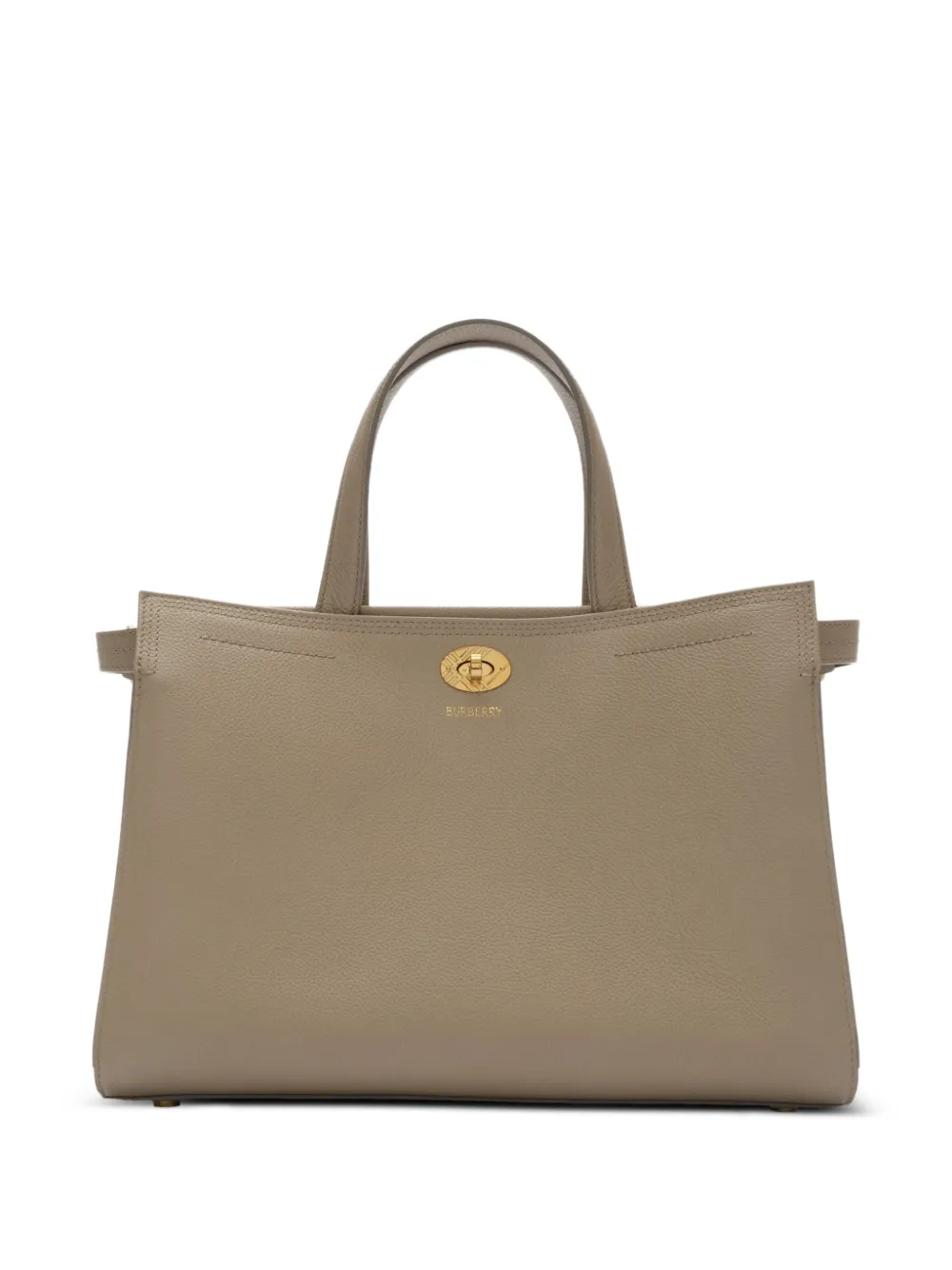 Burberry Borsa tote Cotswolds Check piccola - Toni neutri