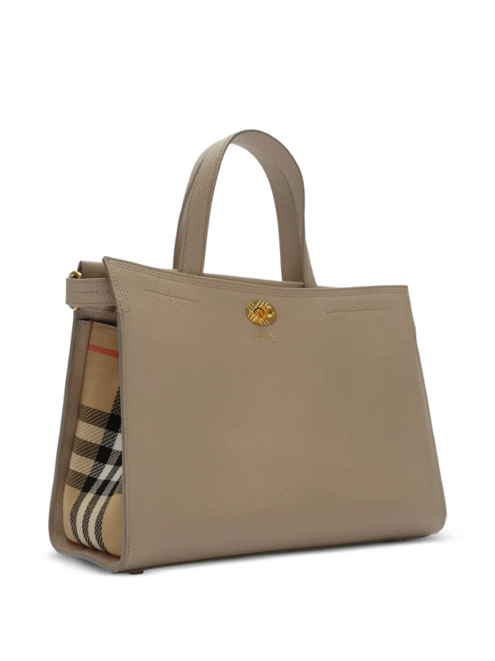 Burberry Kleine Cotswolds Check shopper Beige