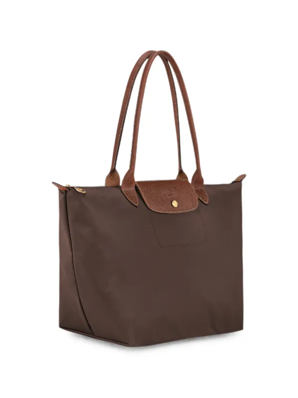 Longchamp Large Le Pliage Shoulder Bag | Brown | FARFETCH