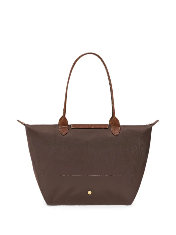 Longchamp Large Le Pliage Shoulder Bag | Brown | FARFETCH