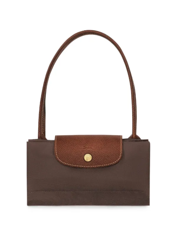 Longchamp Large Le Pliage Shoulder Bag | Brown | FARFETCH