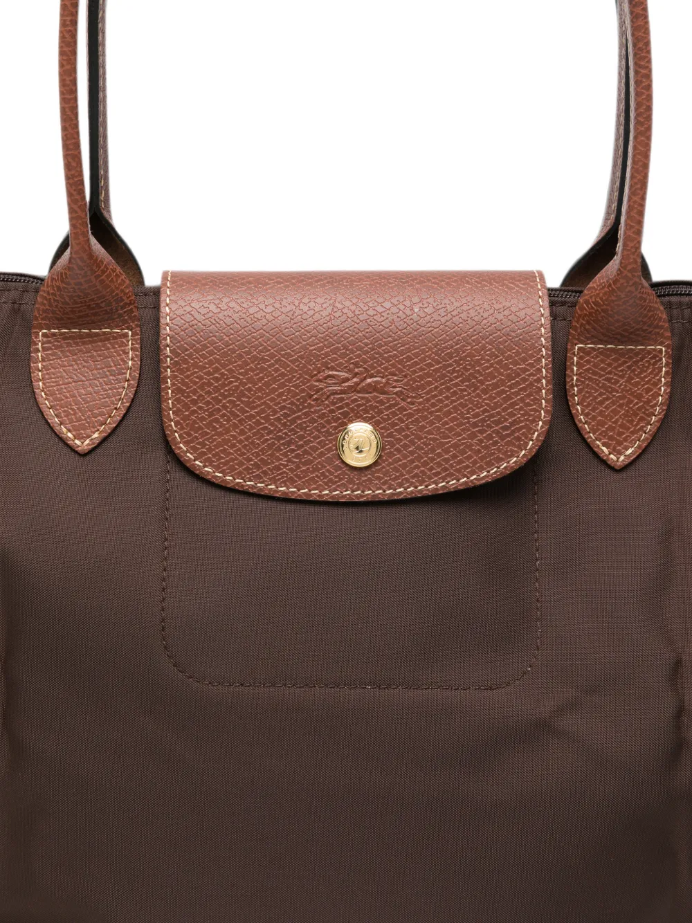 Longchamp Le Pliage Original medium shopper Bruin